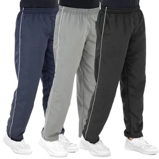 Calças Tactel Masculina 3 Bolsos Motoboy Academia Corrida Costura Reforçada