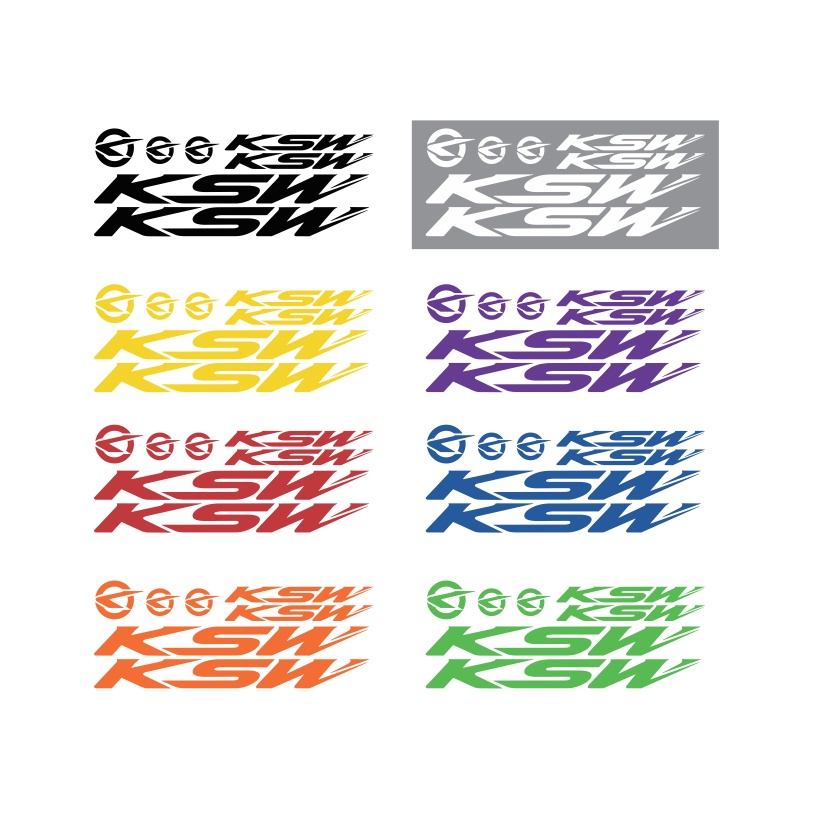 adesivos ksw montain bike mtb bicicleta