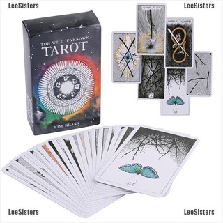 78 Pç/Deck de Cartas Tarot The Wild Unknown / Oráculo