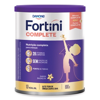 Suplemento Alimentar Fortini Complete Danone Baunilha 800G