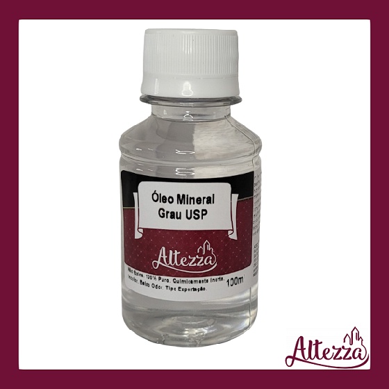 Óleo Mineral Usp 100ml Para Selar Hidratação de Tábua de Madeira