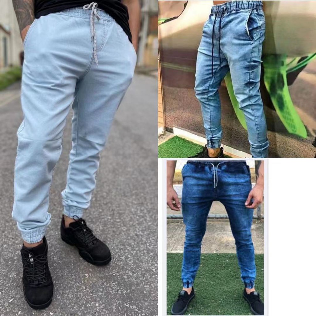 Calça JEANS Masculina Jogger Premium