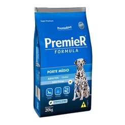 Ração Premier Fórmula para Cães Adultos de Porte Médio Sabor Frango - 20Kg