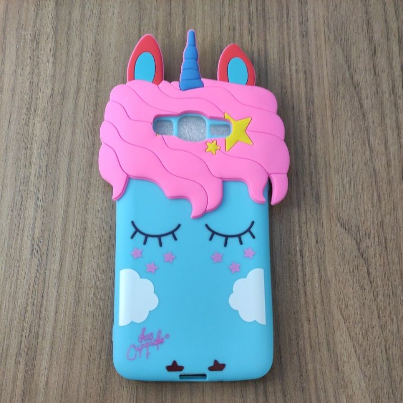 Samsung Gran prime g530 unicórnio infantil capa de celular g530tv desenho filme jogos Capa Para Samsung Galaxy J2 PRIME (G530/G5321/G532)