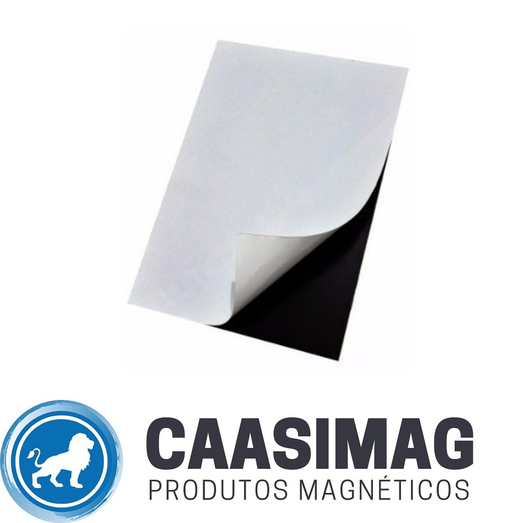 Folha de Manta adesiva magnética no tamanho 10x15 (5 unidades)