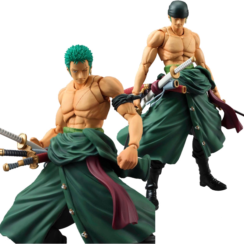 Japão Anime One Piece Roronoa Zoro SHF PVC 18 cm Figuras de Ação