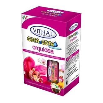 Fertilizante Líquido Gota A Gota Orquídeas Vithal (6 Un)