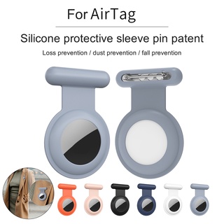 Airtag Tracker Pino Protetor Da Caixa De Silicone Concha Protetora Para Crianças De Idosos Roupas A Capa Anti-Perda Air Tag