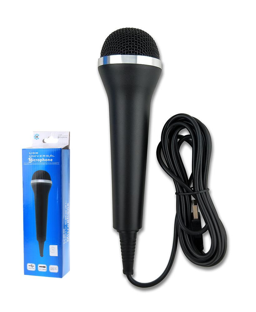 Microfone USB Xbox 360 One Wii WiiU Switch PS2 PS3 PS4 PC