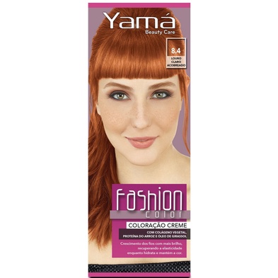 Coloração Yamá Beauty Care Mini Kit Fashion Color 8.4