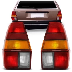 Lanterna Traseira Quantum 1985 1986 1987 1988 1989 1990 1991 Tricolor Sem Friso