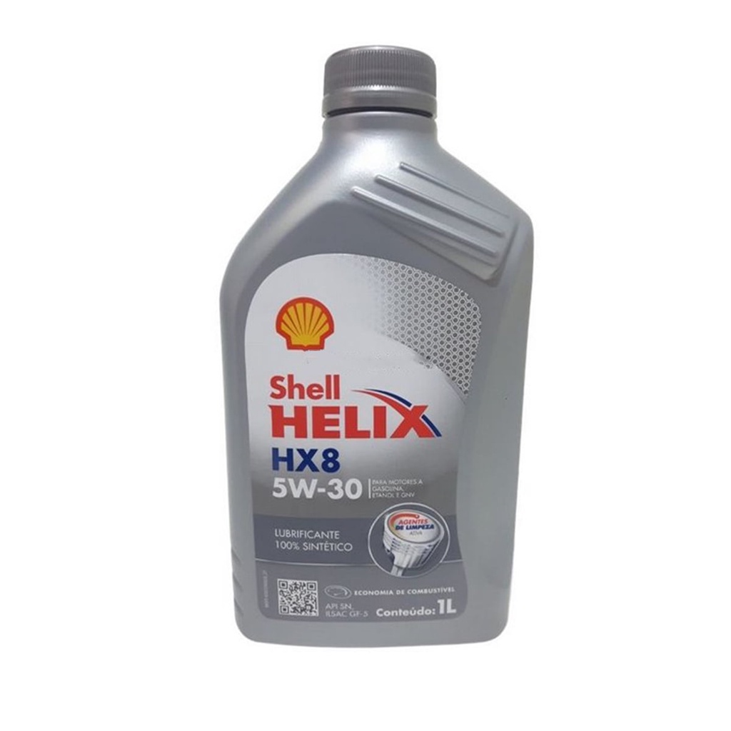 Oleo De Motor Shell Helix Hx8 5w30 Sintético 1lt