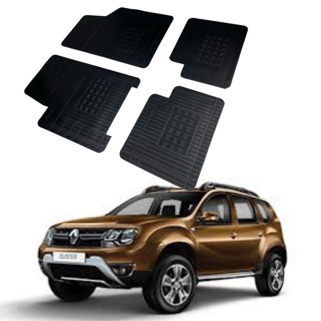 Jogo 4 Pecas Tapete Automotivo Especifico Renault Duster 100% Borracha Borcol