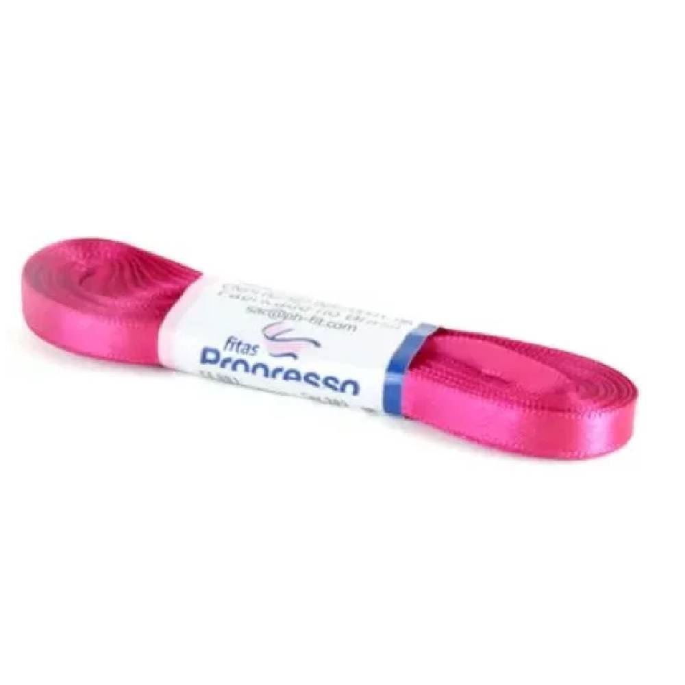Fita de Cetim Progresso 7mm nº1 - 10m Cor 303 Pink - 1un