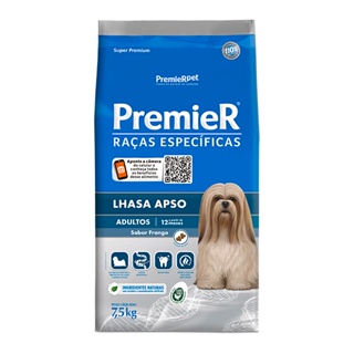 Ração Premier Raças Específicas Lhasa Apso para Cães Adultos - 7,5Kg em Oferta na Shopee