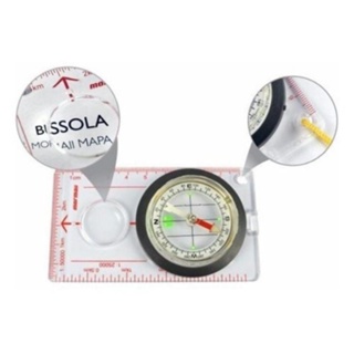 Bússola Mapa para trilhas Camping Caminhadas Aventura em Oferta na Shopee