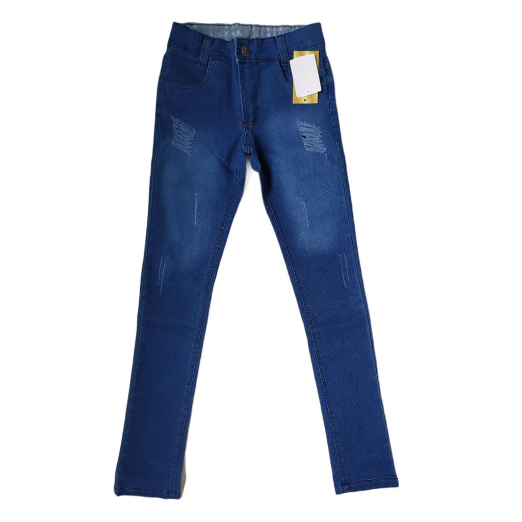 Kit 2 calças Jeans Masculino infanto juvenil  10 ao 16