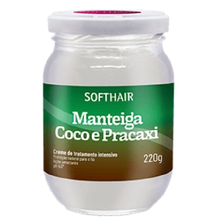 Manteiga Coco E Pracaxi 220g Cabelo Umectado Solf Hair