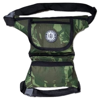 Pochete Cartucheira De Perna, Motoboy, Camping Paintball REF 352 CAMUFLADA