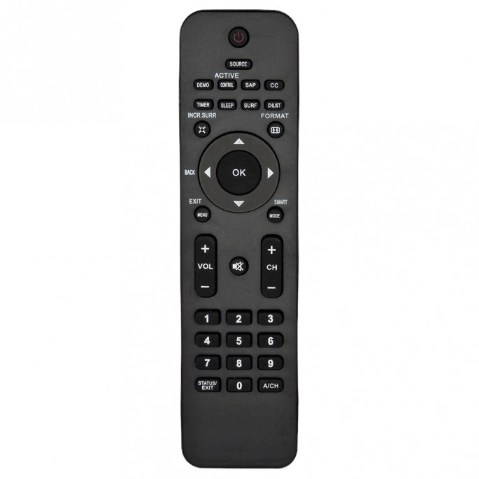 Controle Remoto para TV LCD / LED Philips 7802 / 32PFL3403 / 42PFL3403 / 32PFL5403 / 42PFL5403