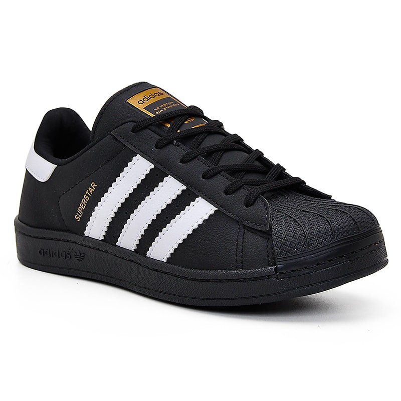 tenis superstar todo preto