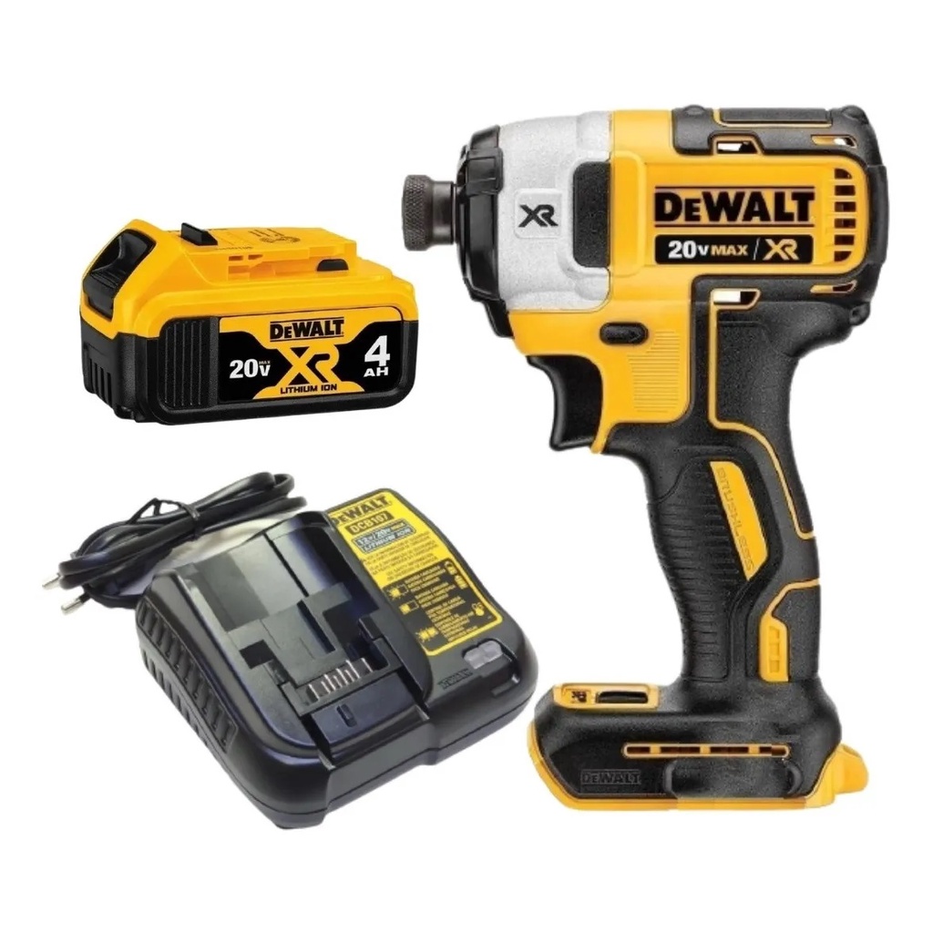 Dewalt Dcf887 20v Parafusadeira Impacto Bat 4ah Xr E Carreg. em Oferta na Shopee