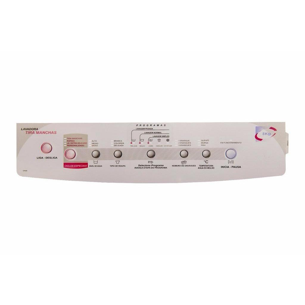 ADESIVO BWT08A TIRA MANCHAS 8KG ADVANTECH WASH