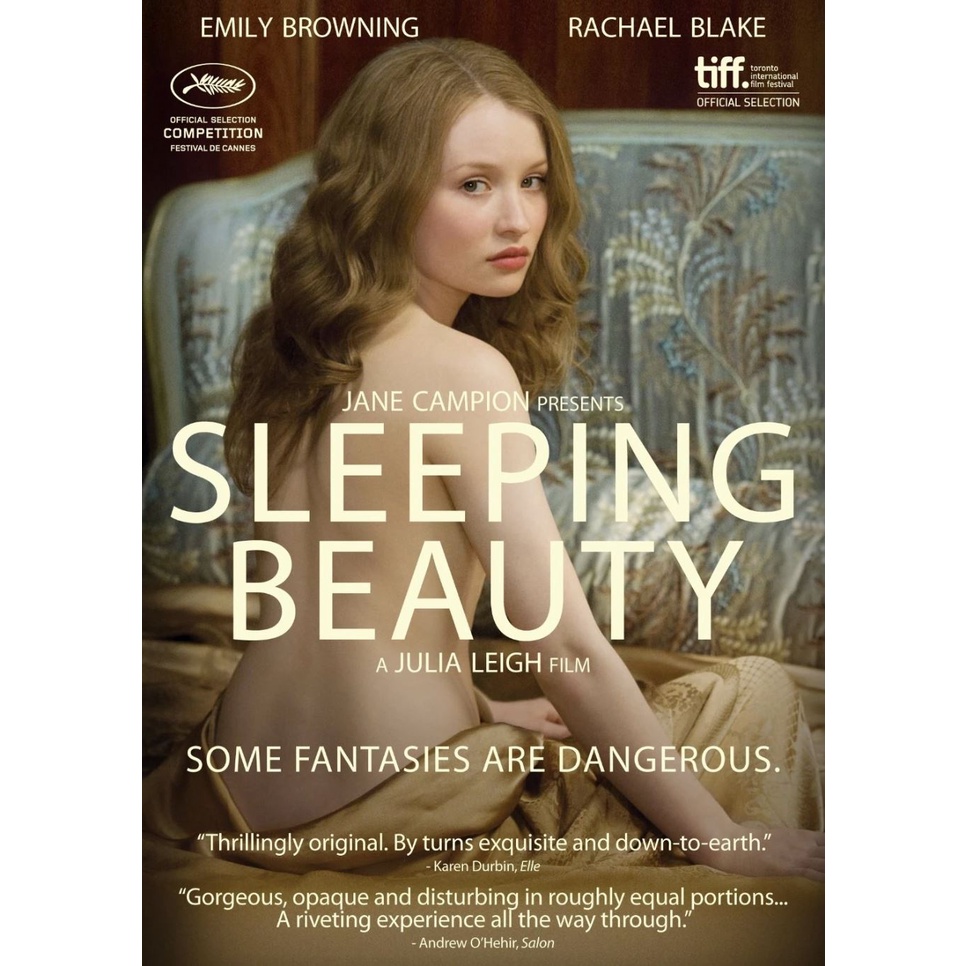 Dvd Sleeping Beauty - Emily Browning - Rachael Blake - Julia Leigh - Lacrado - Importado