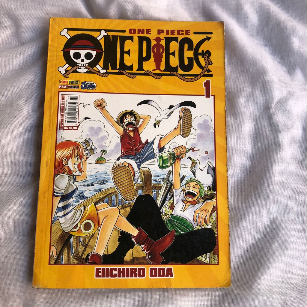 Manga One Piece Volume 1 por Eiichiro Oda Shopee Brasil