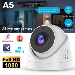 Câmera de segurança Wi-Fi 1080P, câmera IP sem fio interna, suporta sistema de vigilância de vídeo em casa de conversa bidirecional em Oferta na Shopee