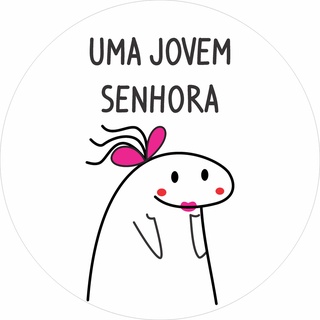 Painel de Festa em Lona Redondo Tema Bento Flork Uma Jovem Senhora ...