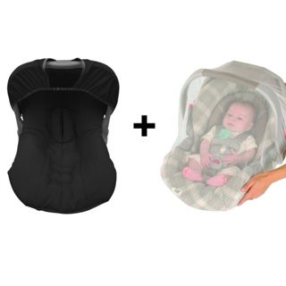 Kit Passeio do Bebê Capa para Bebê Conforto + Mosquiteiro De Bebê Conforto em Oferta na Shopee