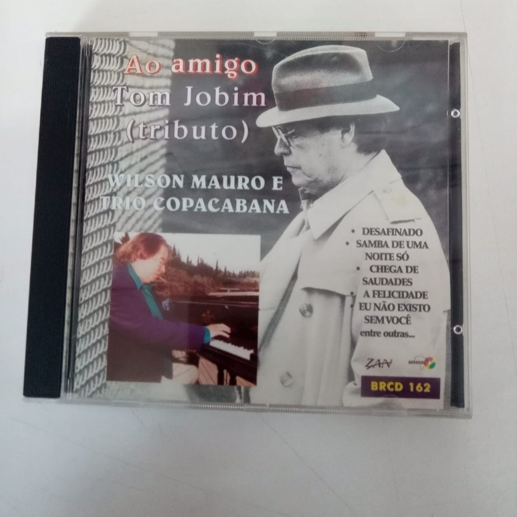 AO AMIGO TOM JOBIM  (TRIBUTO) interprete WILSON MAURO E TRIO COPACABANA
