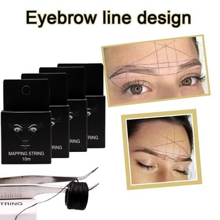 Linha para Marcação de Sobrancelhas, Linha Mapeamento para Sobrancelhas Linha de designer de Sobrancelhas