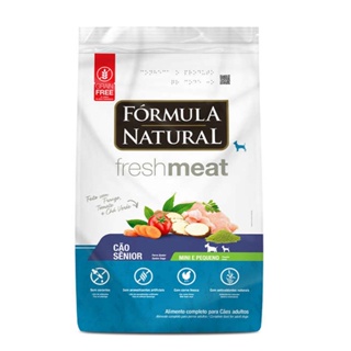 Ração Fórmula Natural Cães Fresh Meat Sênior Raças Mini e Pequenas 2,5kg em Oferta na Shopee