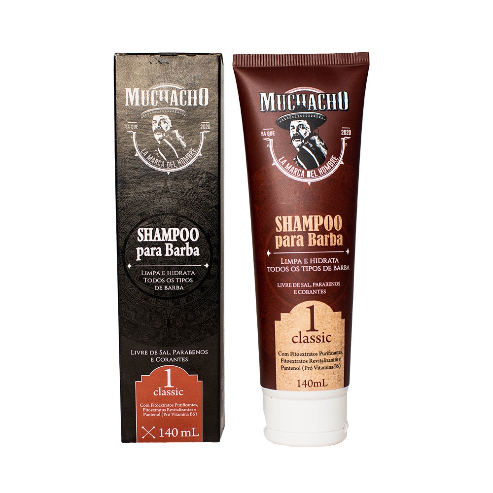 Shampoo para Barba Muchacho Classic