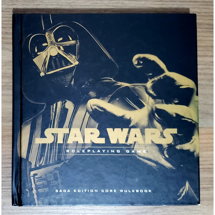 Star Wars Roleplaying Game , Saga Edition -- RPG (Dois livros e uma divisória)