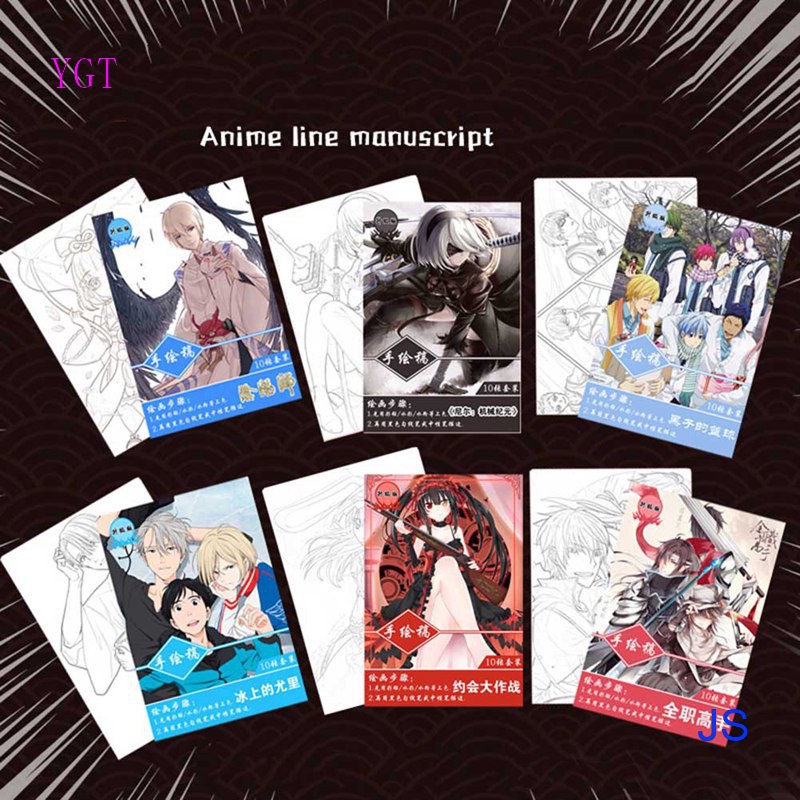 Ygt10Pages / Book Anime Demon Slayer: Quadro De Desenho Para Colorir  Kimetsu No Yaiba - Escorrega o Preço