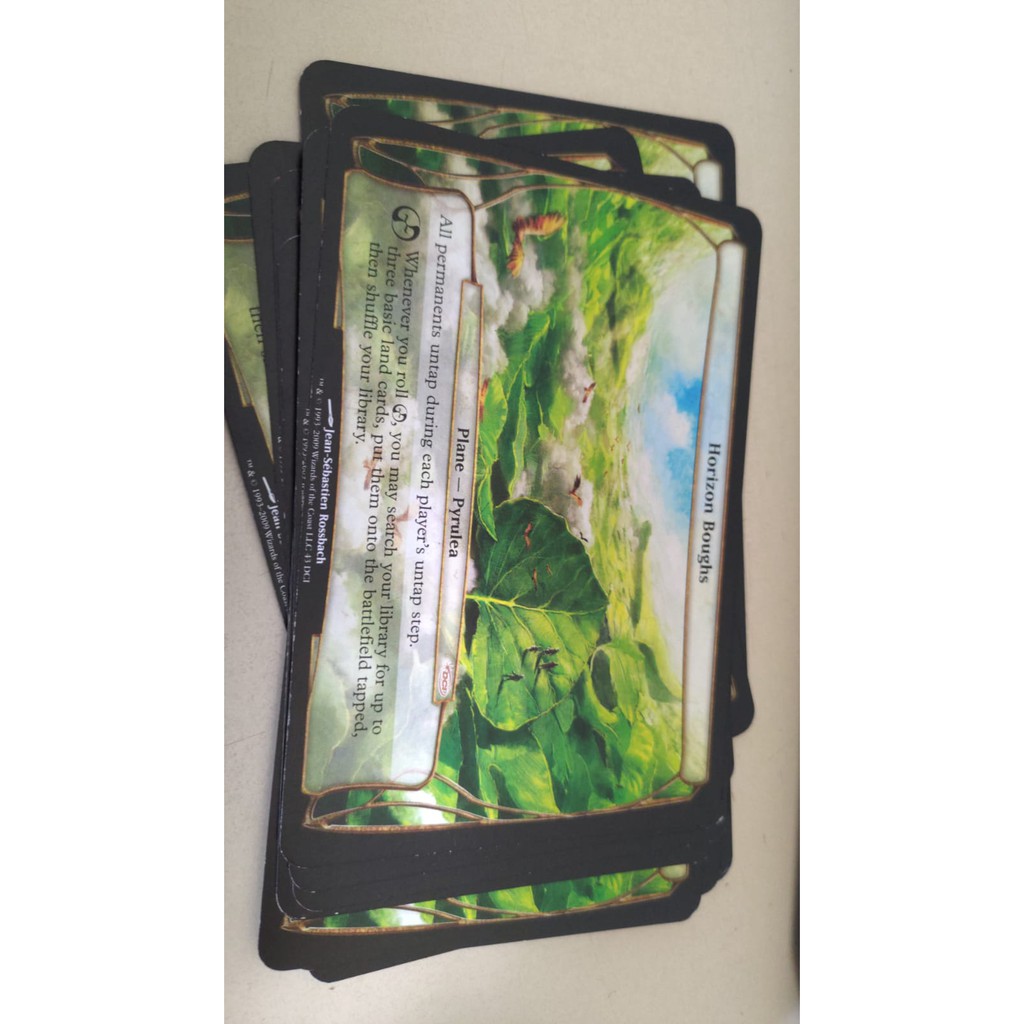 Magic Tcg - Horizon Boughs - Card 8,5 X 12,5 - Planechase