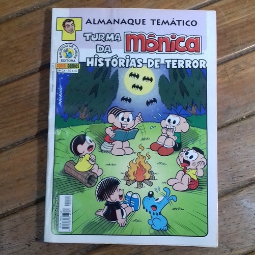 Almanaque Temático Turma da Monica Histórias de Terror | Shopee Brasil