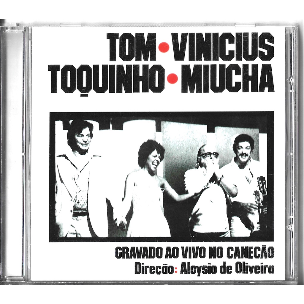 Lote 3 CDs Tom Vinicius Toquinho Miucha,  Paulinho da Viola e Cesar Camargo Mariano com Romero Lubambo