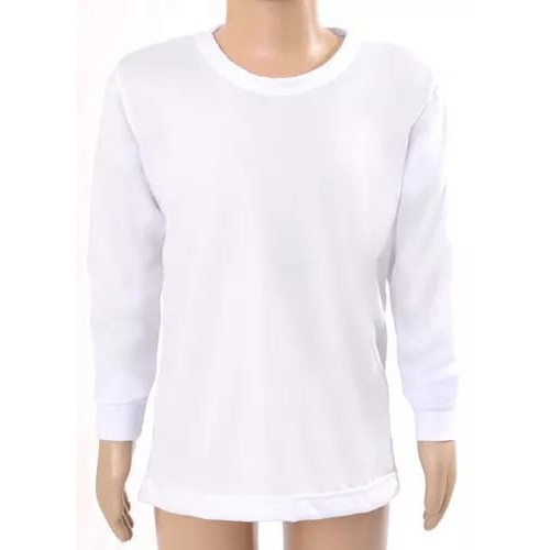 Manga Comprida Longa Juvenil 100% Poliéster