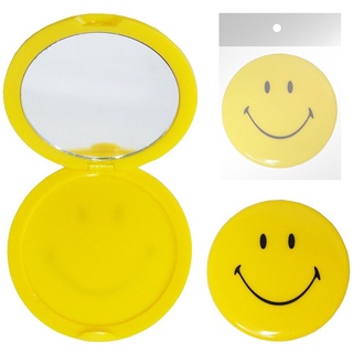 Espelho De Bolsa Sorrisinho Redondo Com Tampa P Maquiagem