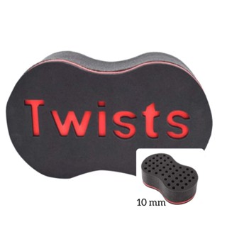Esponja Nudred Twists Preta - Alta Qualidade em Oferta na Shopee