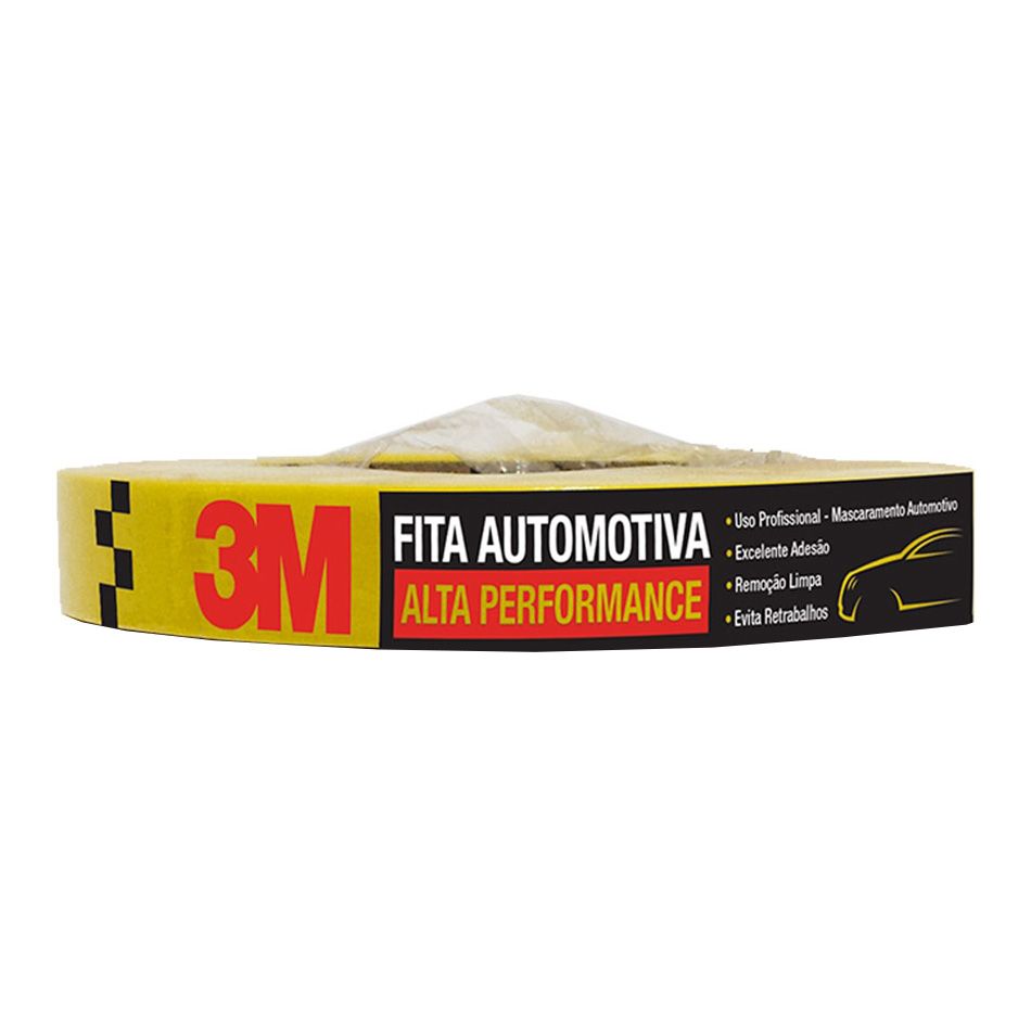 Fita Crepe Automotiva De Alta Performance 24mmX40m 3M