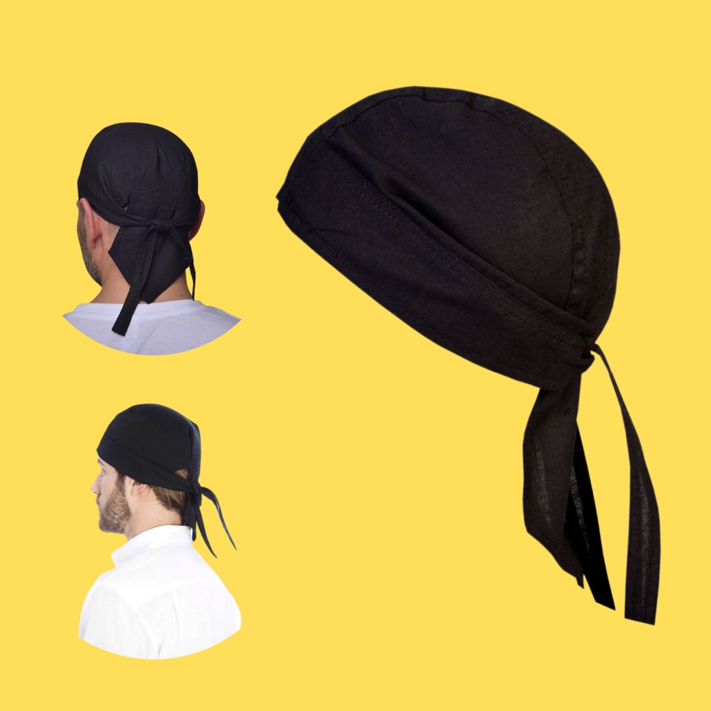 Durag Bandana De Cetim Dureg para 360° Waves - 10 cores - Escorrega o Preço