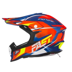 Capacete Motocross Trilha Enduro Pro Tork Fast Fantasy