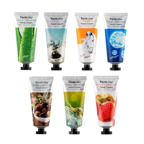 farmstay visible difference hand cream 100g 8 types - Beauty
