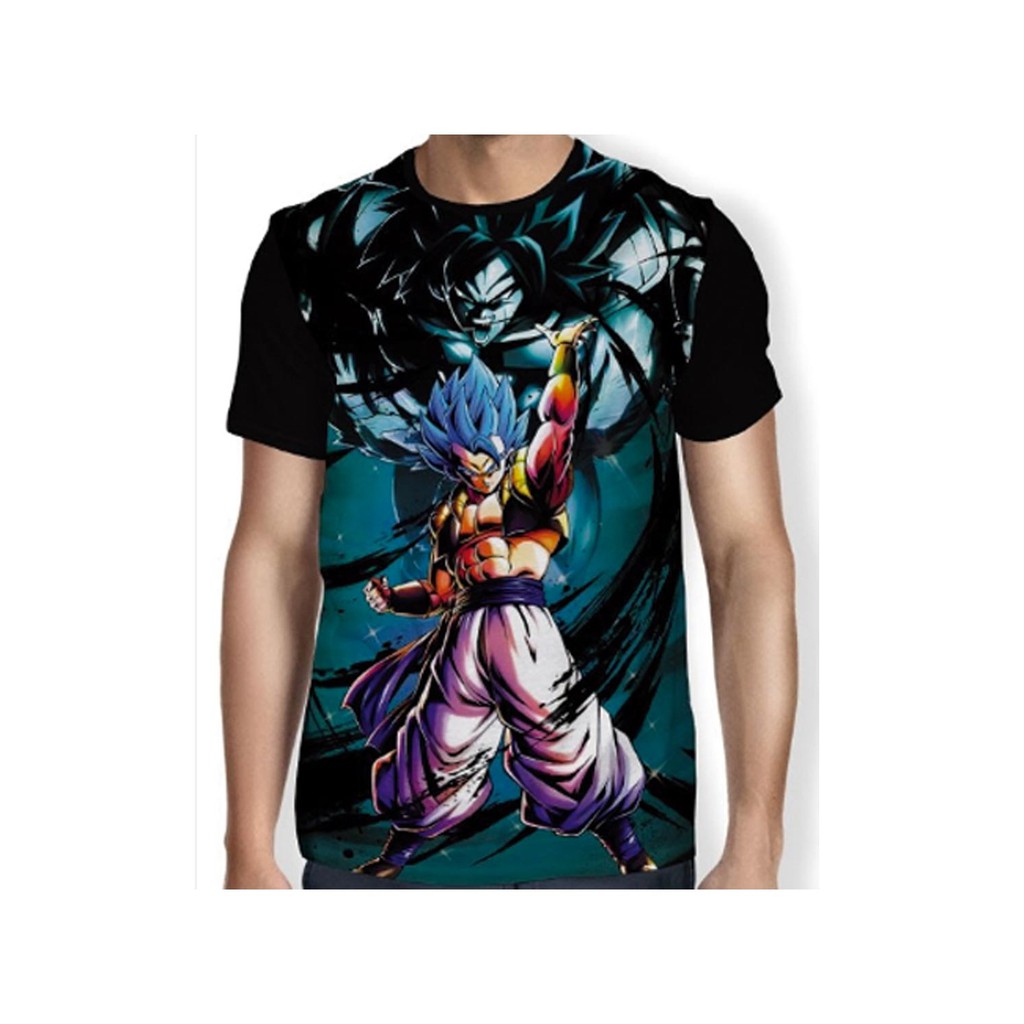 Blusa Camisa Camiseta Anime Filme Dragon Ball Super Broly Gogeta