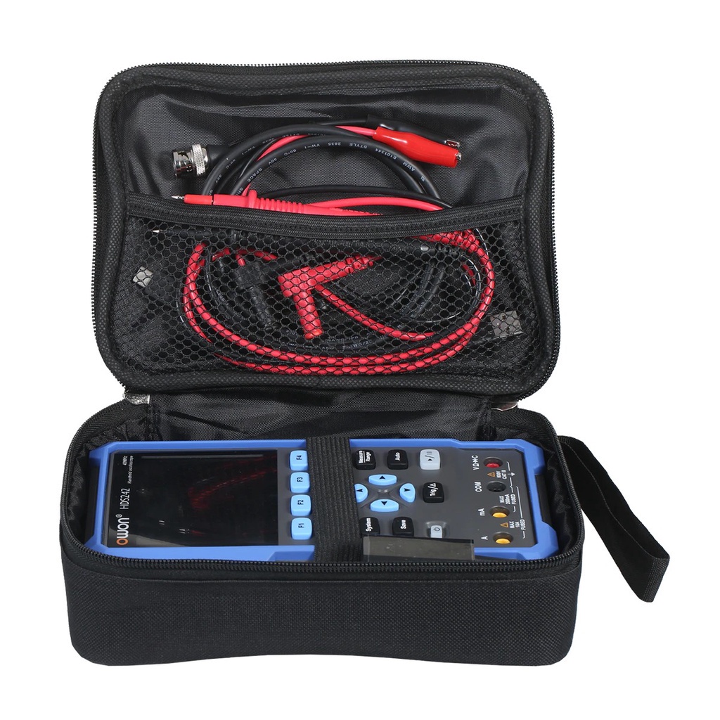 Osciloscópio Digital Portátil 2 em 1 40MHz 2 canais com Multímetro Digital  True RMS 20000 Contagens Owon HDS242 | Shopee Brasil